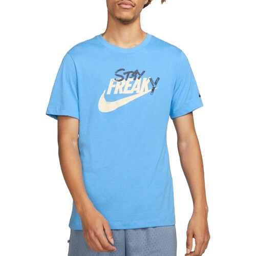 Abbigliamento Uomo T-shirt maniche corte Nike DZ2706 Marine