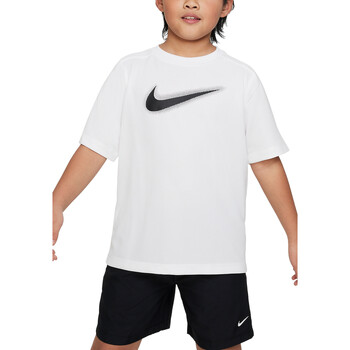 Abbigliamento Bambino T-shirt maniche corte Nike DX5386 Bianco