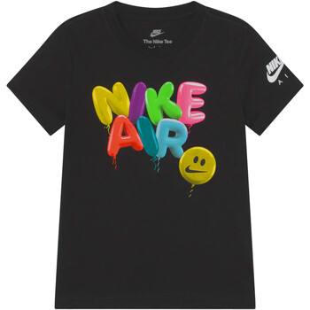 Abbigliamento Bambino T-shirt maniche corte Nike 86K947 Nero