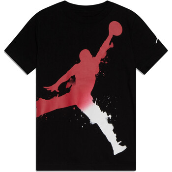 Abbigliamento Bambino T-shirt maniche corte Nike 95C419 Nero
