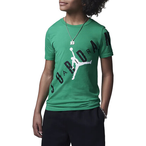 Abbigliamento Bambino T-shirt maniche corte Nike 95A512 Verde
