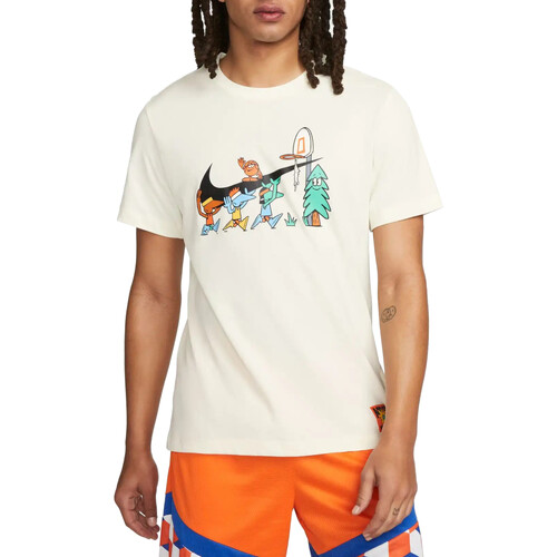 Abbigliamento Uomo T-shirt maniche corte Nike FD0067 Beige
