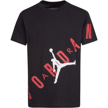 Abbigliamento Bambino T-shirt maniche corte Nike 85A512 Nero