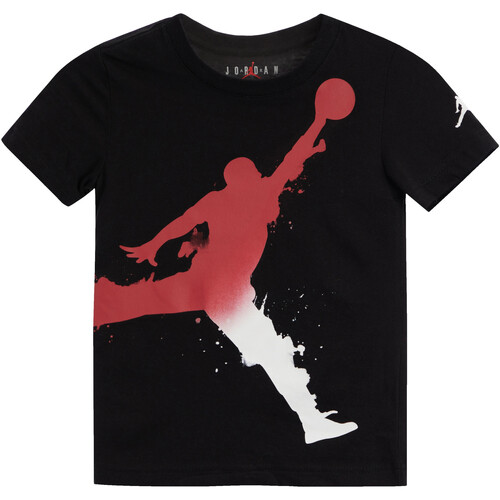Abbigliamento Bambino T-shirt maniche corte Nike 85C419 Nero