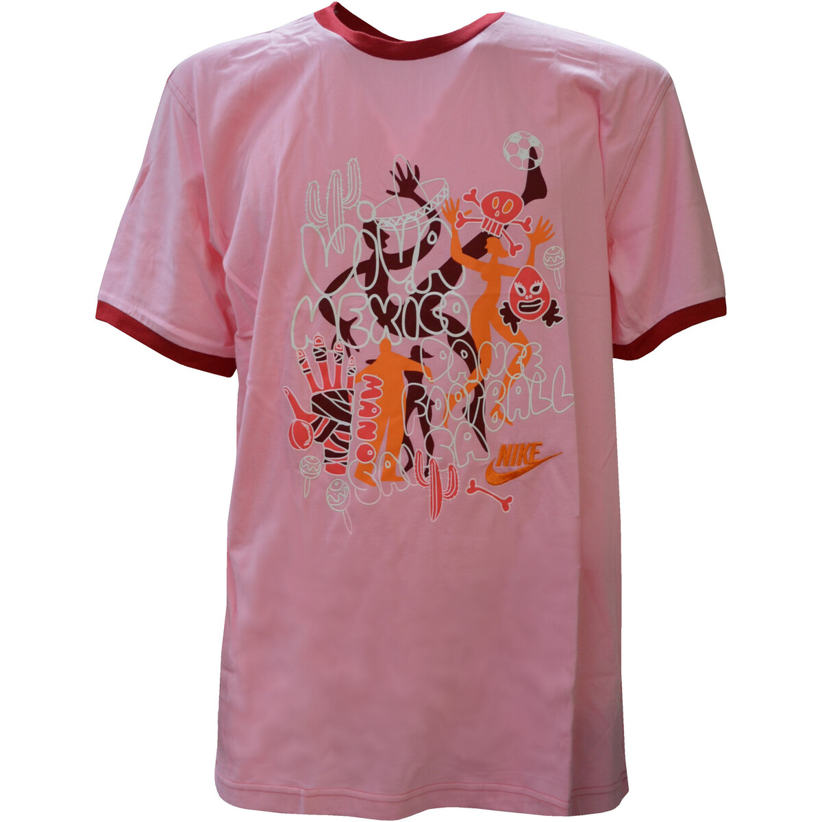 Abbigliamento Uomo T-shirt maniche corte Nike 128851 Rosa