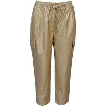 Abbigliamento Donna Pantaloni Susymix SM00174 Oro