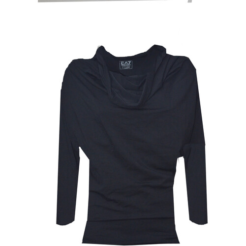 Abbigliamento Donna T-shirts a maniche lunghe Emporio Armani EA7 283559-3A201 Nero