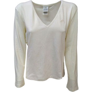 Abbigliamento Donna T-shirts a maniche lunghe adidas Originals 441065 Bianco