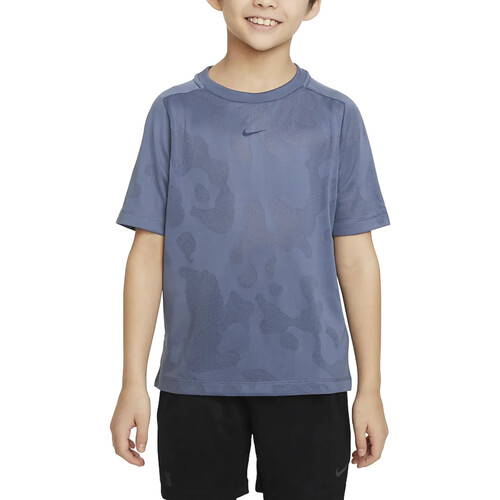 Abbigliamento Bambino T-shirt maniche corte Nike FB1283 Blu