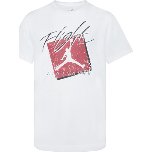 Abbigliamento Bambino T-shirt maniche corte Nike 95C346 Bianco