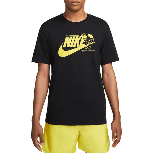 Abbigliamento Uomo T-shirt maniche corte Nike FB9796 Nero