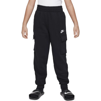 Abbigliamento Bambino Pantalone Cargo Nike FD3012 Nero