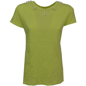 Abbigliamento Donna T-shirt maniche corte Lumina L5622C Giallo