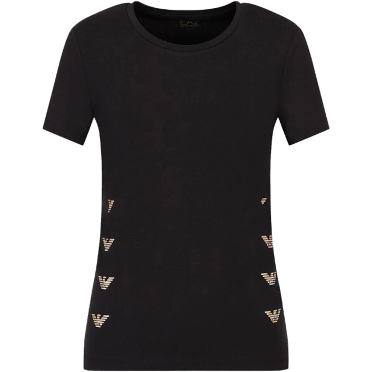Abbigliamento Donna T-shirt maniche corte Emporio Armani EA7 3RTT08-TJDZZ Nero