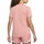 Abbigliamento Donna T-shirt maniche corte Nike FB4696 Rosa