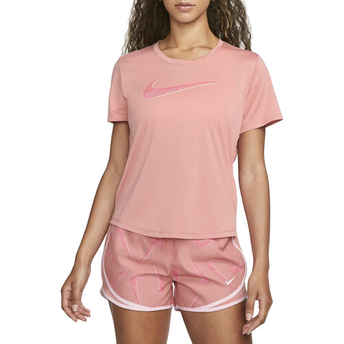 Abbigliamento Donna T-shirt maniche corte Nike FB4696 Rosa