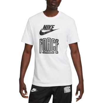 Abbigliamento Uomo T-shirt maniche corte Nike FD0058 Bianco