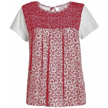 Abbigliamento Donna T-shirt maniche corte Deha D93211 Rosso