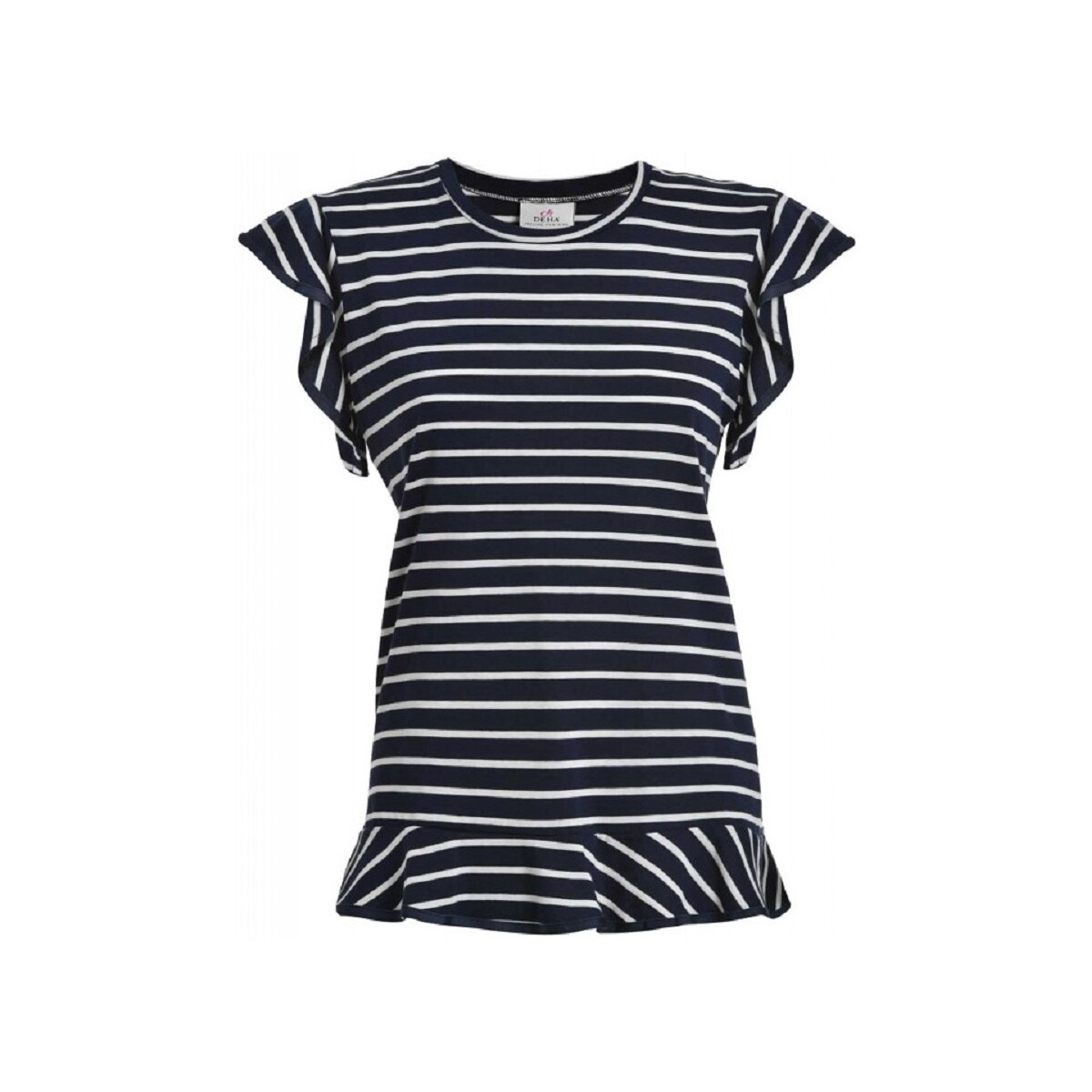 Abbigliamento Donna T-shirt maniche corte Deha D93293 Blu