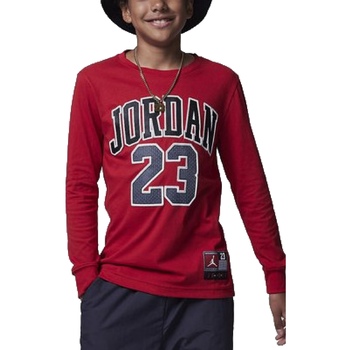 Abbigliamento Bambino T-shirts a maniche lunghe Nike 95C591 Rosso