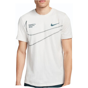Abbigliamento Uomo T-shirt maniche corte Nike FN0843 Bianco