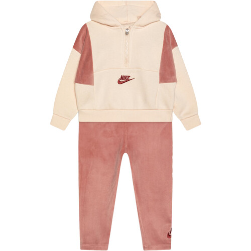 Abbigliamento Bambina Tuta Nike 36L407 Beige