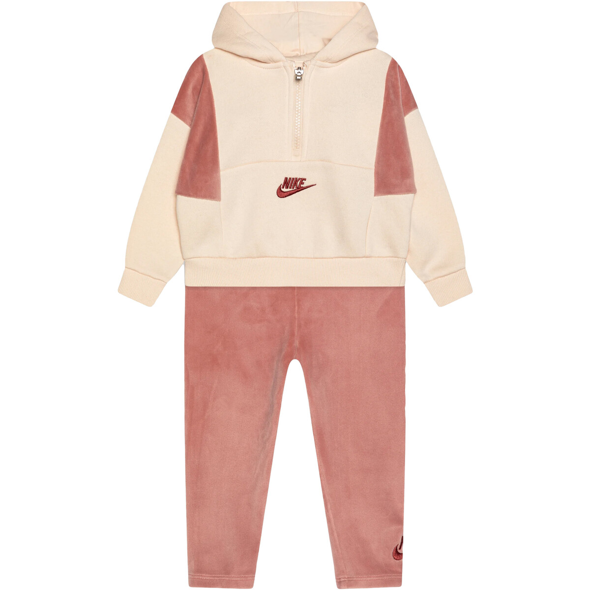 Abbigliamento Bambina Tuta Nike 36L407 Beige