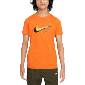 Abbigliamento Bambino T-shirt maniche corte Nike FZ4714 Arancio