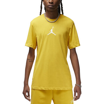Abbigliamento Uomo T-shirt maniche corte Nike CW5190 Giallo
