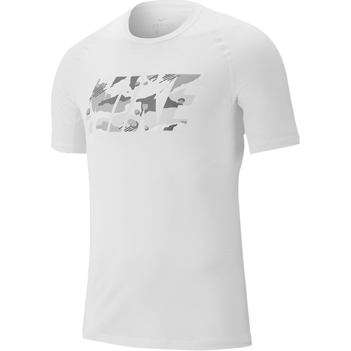 Abbigliamento Uomo T-shirt maniche corte Nike AT3107 Bianco
