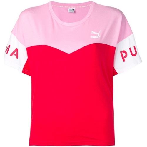 Abbigliamento Donna T-shirt maniche corte Puma 578090 Rosso