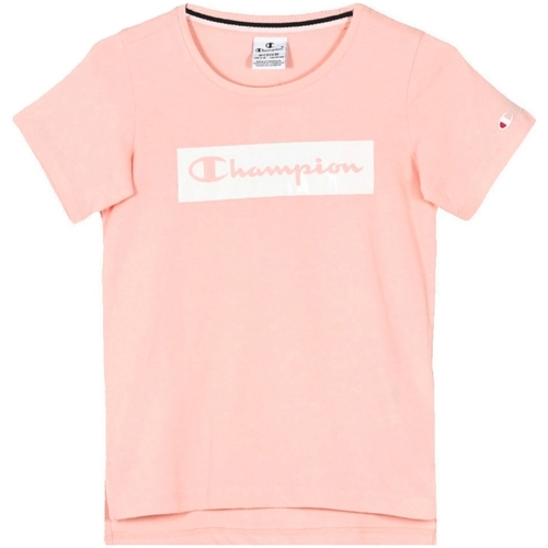 Abbigliamento Bambina T-shirt maniche corte Champion 403595 Rosa