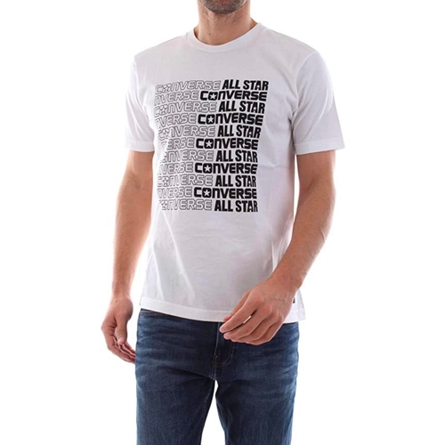 Abbigliamento Uomo T-shirt maniche corte Converse 10017533 Bianco