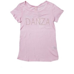 Abbigliamento Donna T-shirt maniche corte Dimensione Danza DZ2A211G73S Rosa