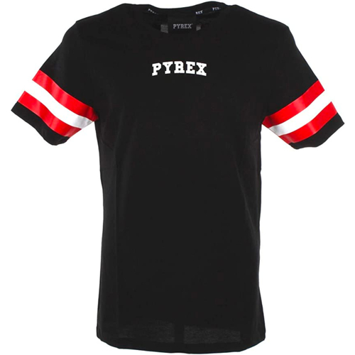 Abbigliamento Uomo T-shirt maniche corte Pyrex 40195 Nero