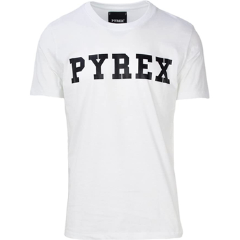 Abbigliamento Uomo T-shirt maniche corte Pyrex 34200 Bianco