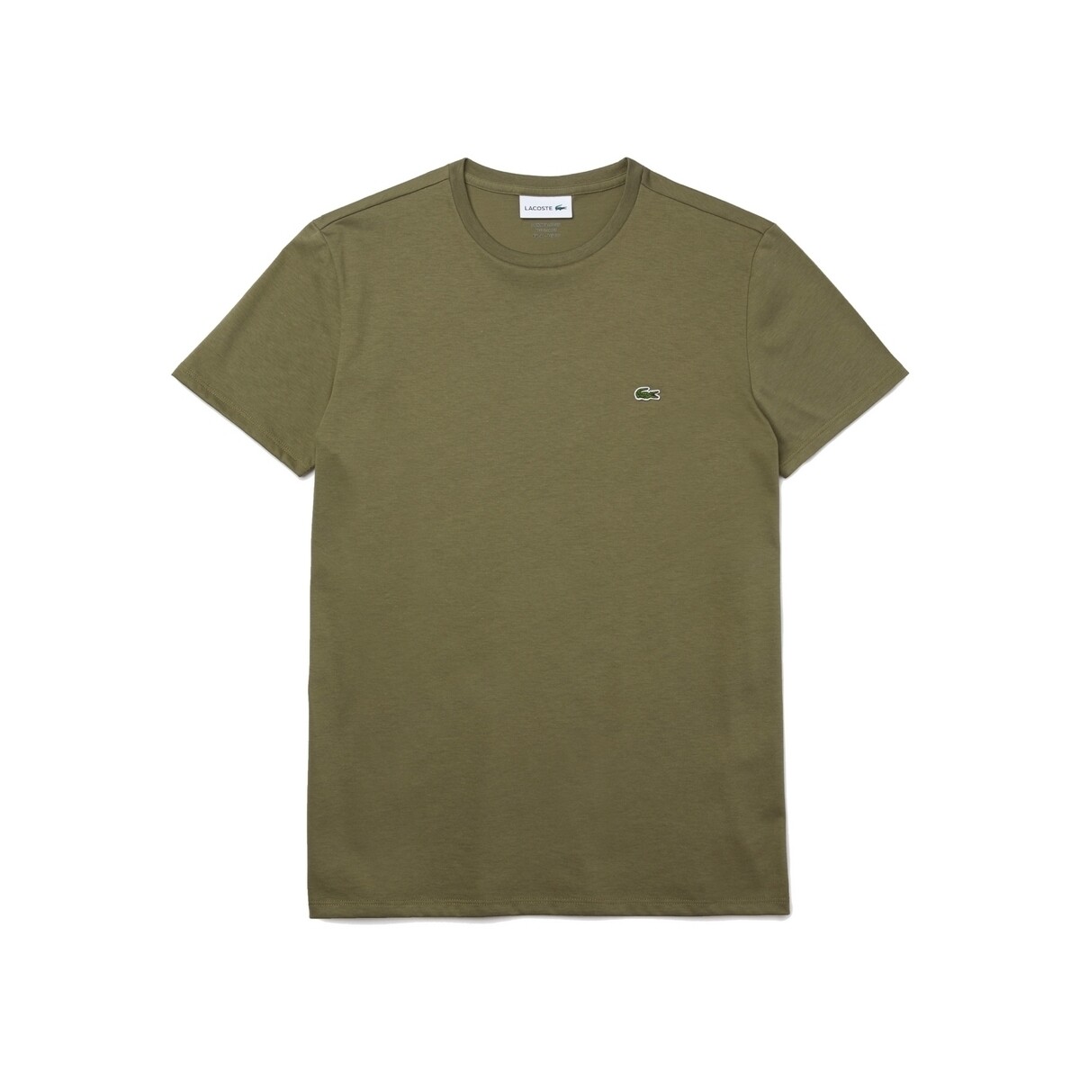 Abbigliamento Uomo T-shirt maniche corte Lacoste TH6709 Verde