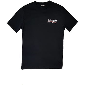 Abbigliamento Uomo T-shirt maniche corte Balements BMSU310 Nero