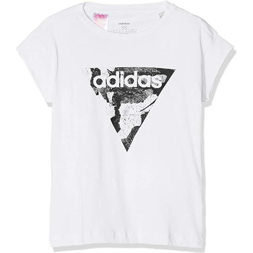 Abbigliamento Bambino T-shirt maniche corte adidas Originals DV0338 Bianco