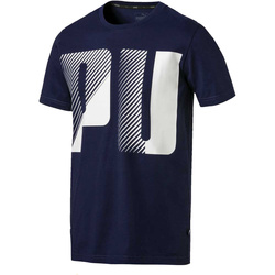 Abbigliamento Uomo T-shirt maniche corte Puma 579527 Blu