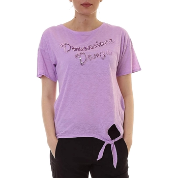 Abbigliamento Donna T-shirt maniche corte Dimensione Danza DZ2A213G73 Viola