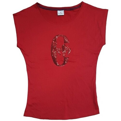 Abbigliamento Donna T-shirt maniche corte Conte Of Florence CAGNO Rosso
