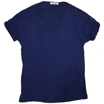 Abbigliamento Donna Polo maniche corte Lacoste TF2758 Blu