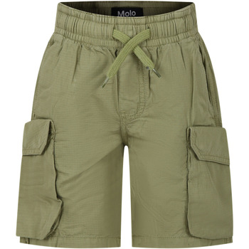 Abbigliamento Bambino Shorts / Bermuda Molo 1S24H103 8911 Verde