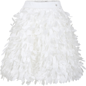 Abbigliamento Bambina Gonne Monnalisa 71C706 3126 0001 Bianco