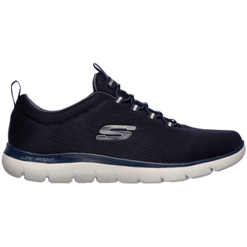 Scarpe Uomo Sneakers Skechers SUMMITS-LOUVIN Blu