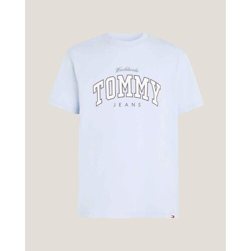 Abbigliamento Uomo T-shirt maniche corte Tommy Hilfiger DM0DM18287 Blu
