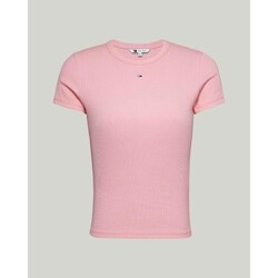 Abbigliamento Donna T-shirt & Polo Tommy Hilfiger DW0DW17383THA Rosa