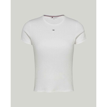 Abbigliamento Donna T-shirt & Polo Tommy Hilfiger DW0DW17383 Bianco