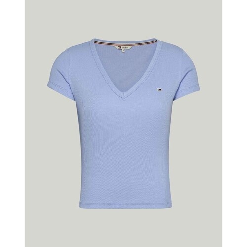 Abbigliamento Donna T-shirt & Polo Tommy Hilfiger DW0DW17385C3S Blu